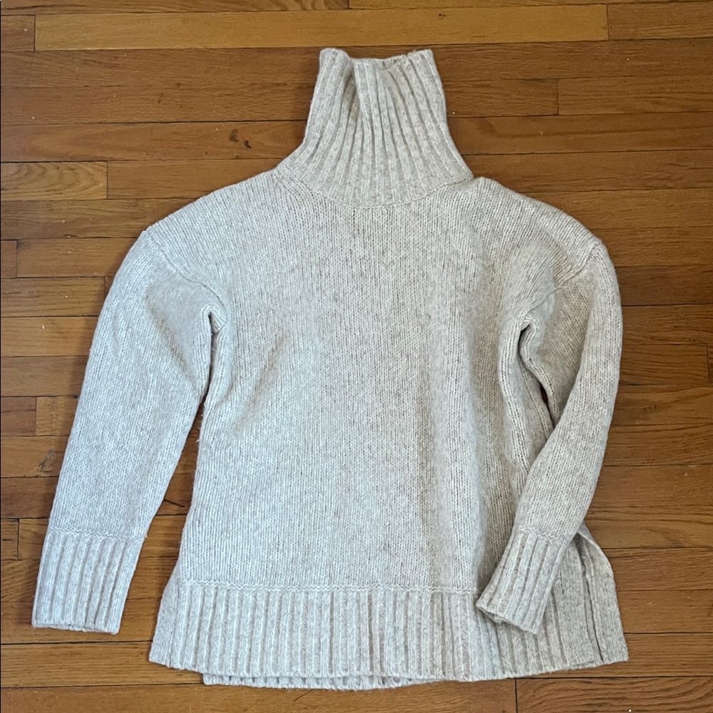 Everlane merino wool alpaca blend turtleneck sweater